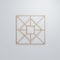Ekena Millwork Large Jamestown Decorative Fretwork Wood Wall Panels, Alder, 23 3/8"W x 23 3/8"H x 3/8"T WALW24X24X0375JTNAL - alternate 4
